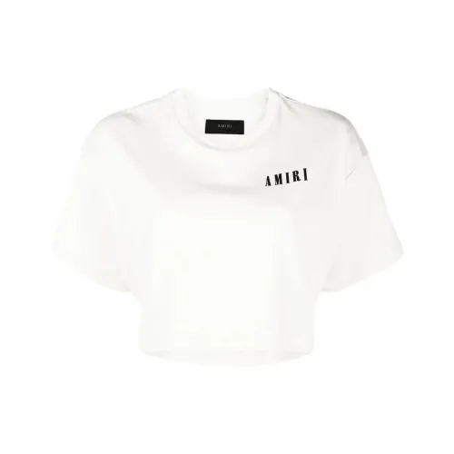 AMIRI Белый Женские Короткие Топы