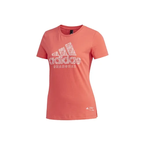 Adidas BC Апельсиновые Женские Футболки