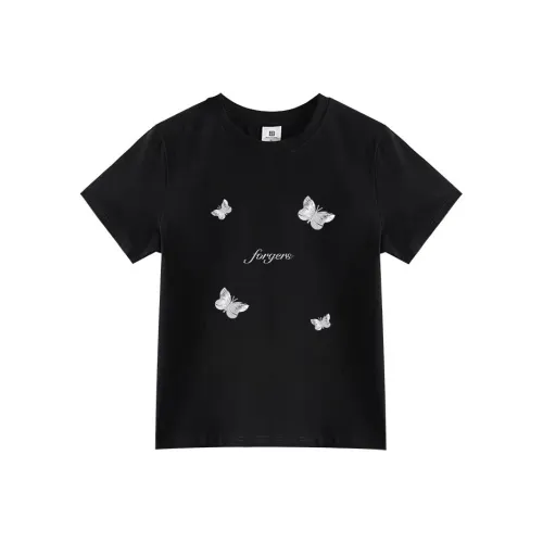 PLAY BUSH T-Shirt Женская Черная