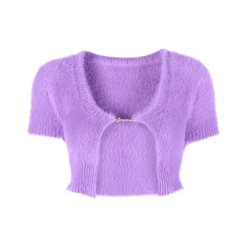 Jacquemus FW22 Трикотаж Женский Фиолетовый