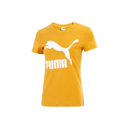 Puma ESS Желтые Женские Футболки