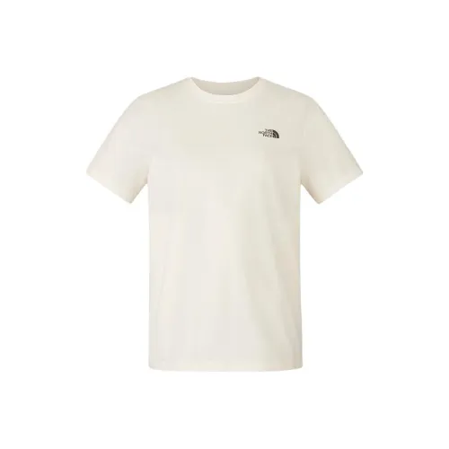 THE NORTH FACE Быстросохнущая футболка женская цвет дюна белый