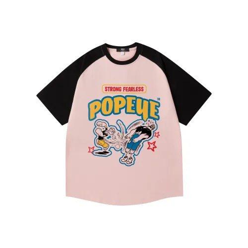 POPEYE Реглан-рукав Т-рубашка Женская