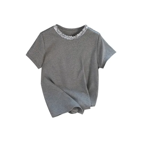 Cypress House T-Shirt Женская Темно-Серый