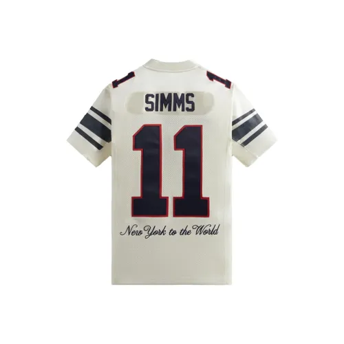 MITCHELL NESS x NFL x KITH Регби Джерси Унисекс Экрю