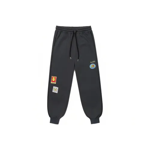 Guuka Повседневные брюки Мужские Темно-серые