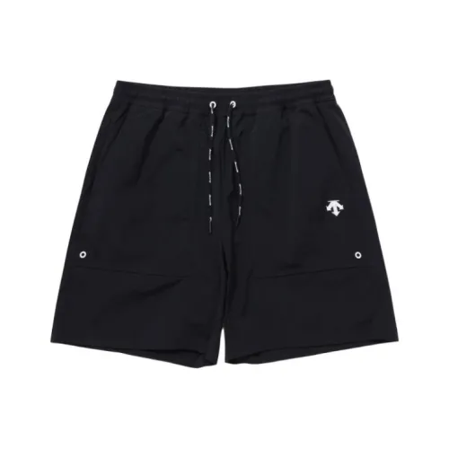 DESCENTE BLEU Повседневные шорты унисекс