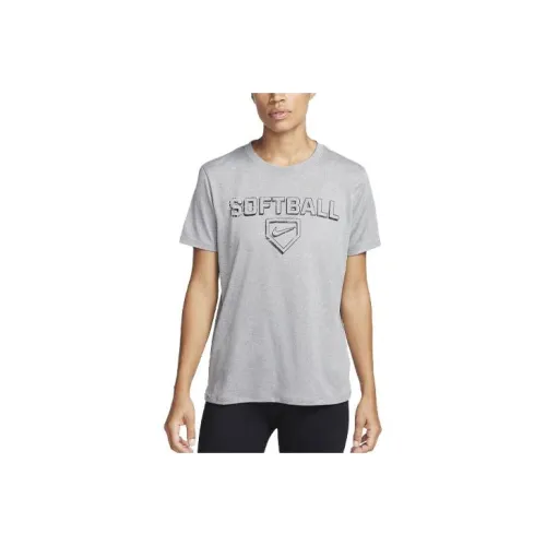 NIKE Серые Женские Футболки