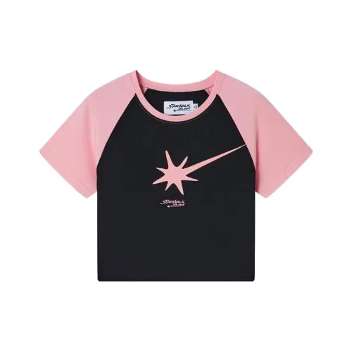 Starwalk Soldier Реглан-рукав Т-рубашка Женская Розовая