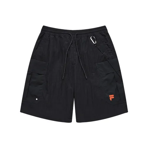FILA FUSION Повседневные шорты Мужские Глубокий черный