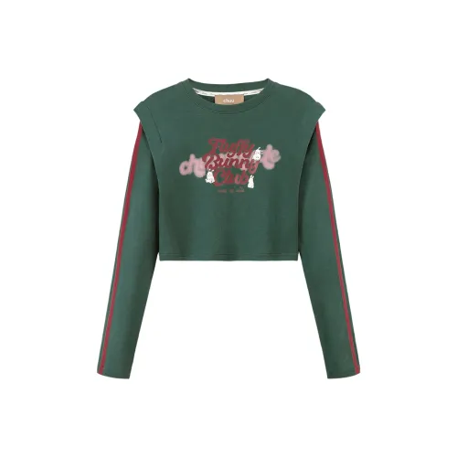 CHUU Длинный рукав Т-рубашка Женская