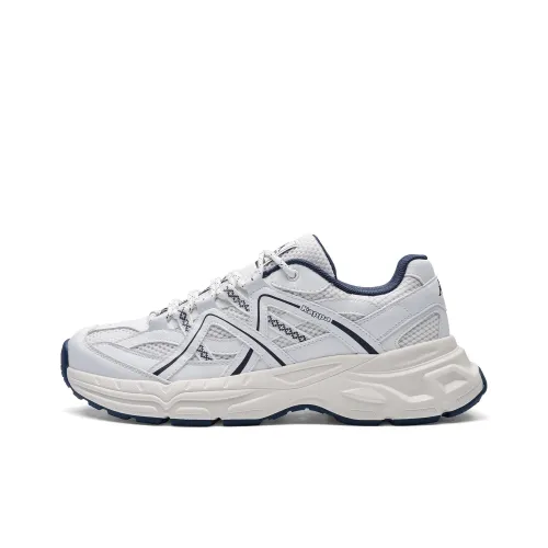 KAPPA Urban Sports Low-Top Классические Белые/Темно-Синие Унисекс