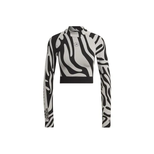 Adidas Серый Женские Короткие Топы