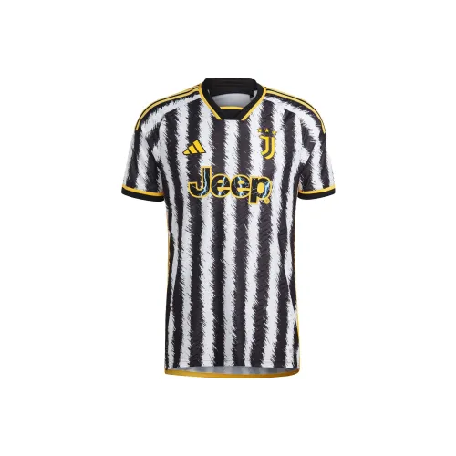 Adidas Juventus Мужская Черная Футбольная Джерси