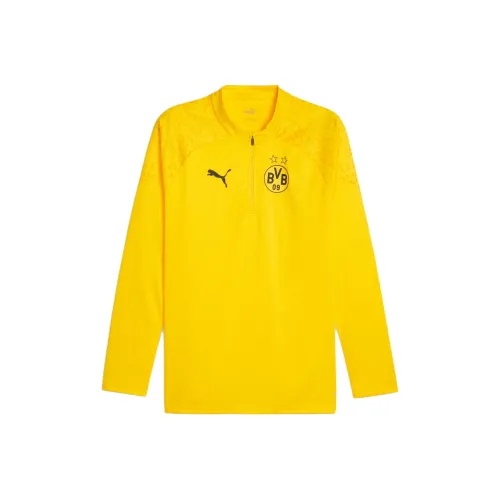PUMA Borussia Dortmund Желтая Мужская Футбольная Джерси