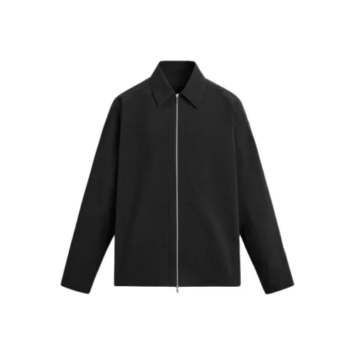 ZARA Мужские черные куртки