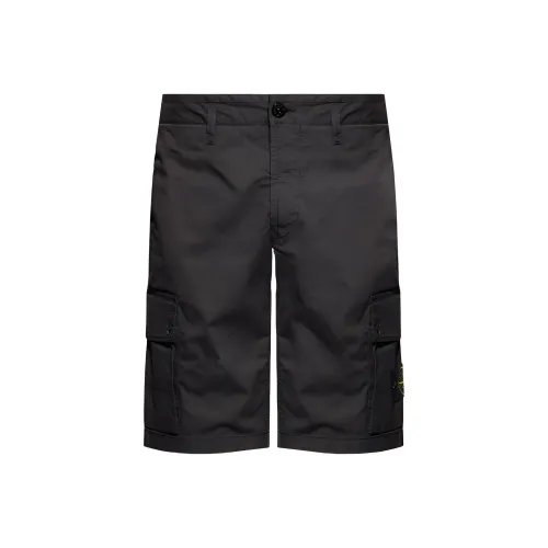 Stone Island Черные Мужские Повседневные Шорты