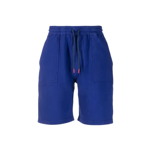 KITON Синий Мужские спортивные шорты