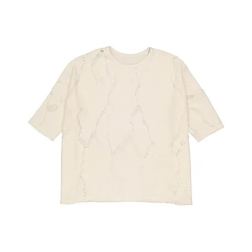 Yohji Yamamoto T-рубашка женская цвет сливочный