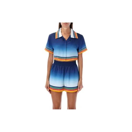 CASABLANCA Синие Женские Футболки