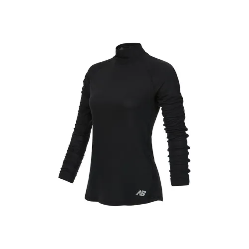 New Balance T-Shirt Женская Черная