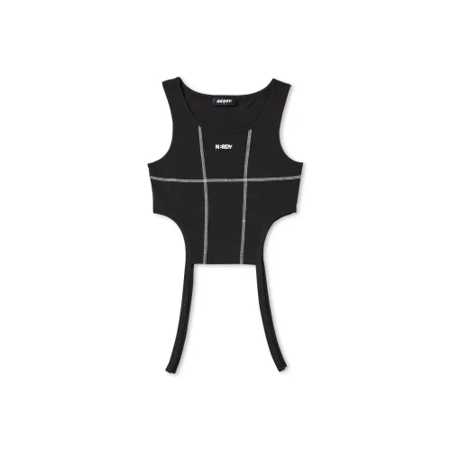 Nerdy SS24 Майка Женская Черная