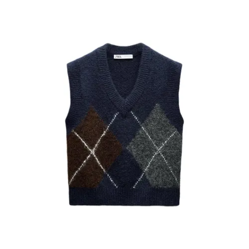 ZARA Майка Женская Многоцветная