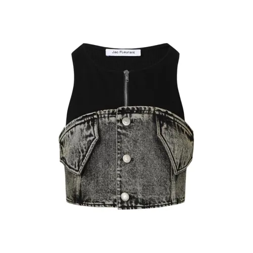 JAC FLEURANT Майка Женская Черная