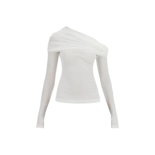 Christopher Esber FW24 T Рубашка Женская Белая