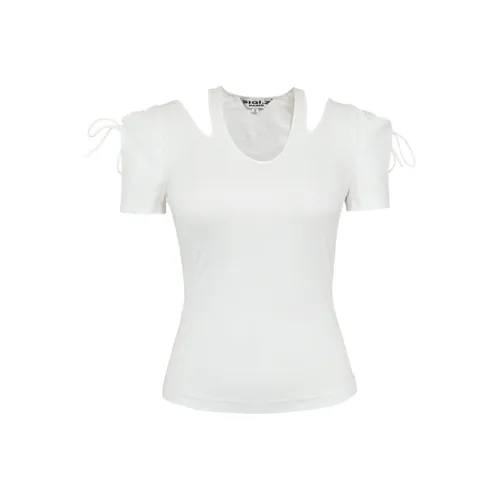 SIQIZ Белые Женские Футболки