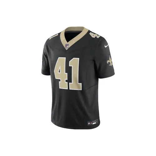 Nike Черная Мужская Футбольная Джерси