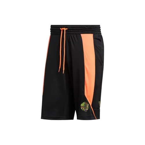 Adidas Мужские спортивные шорты черного цвета