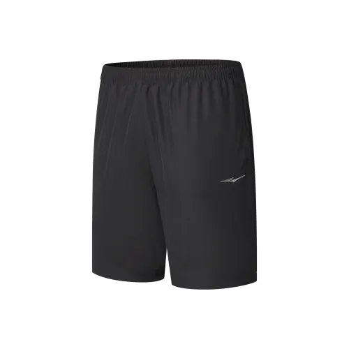 Эрке Глубокий черный Унисекс Повседневные шорты