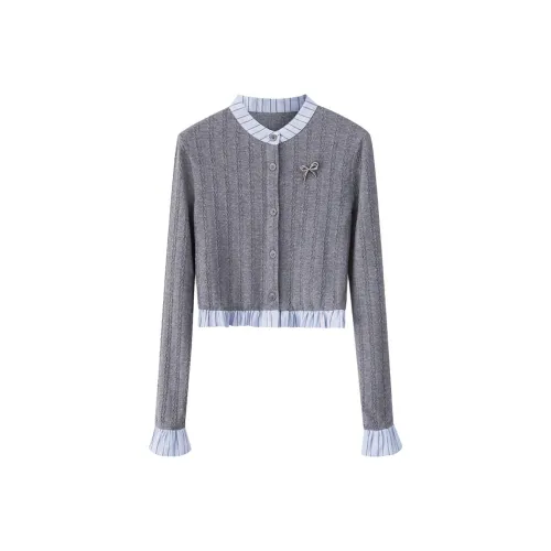 XIMENG Серые Женские T-рубашки