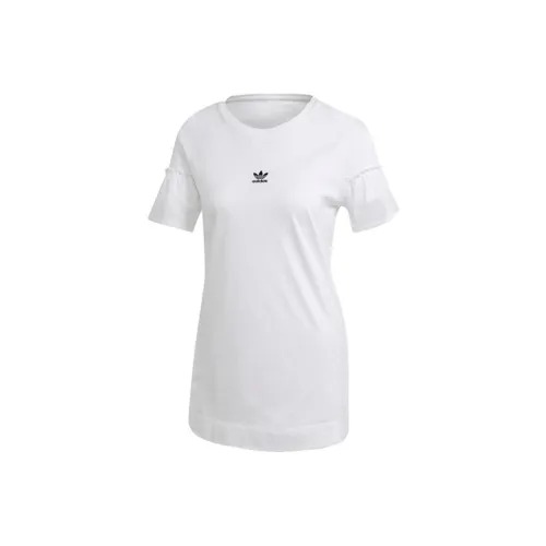 adidas originals Тюль Белый Женские Футболки