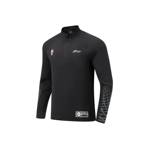 LINING Basketball Collection Мужская Спортивная Одежда Черного Цвета