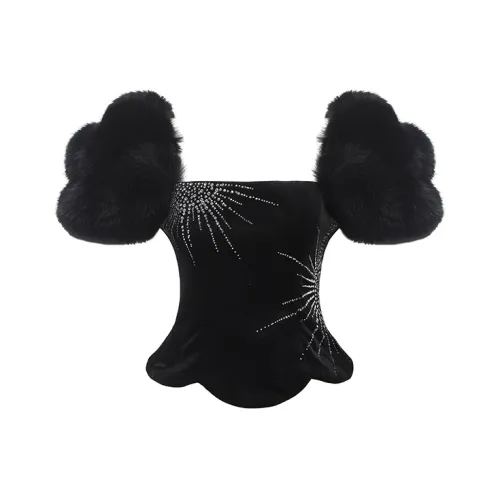 NANA JACQUELINE Черные Женские Т-рубашки