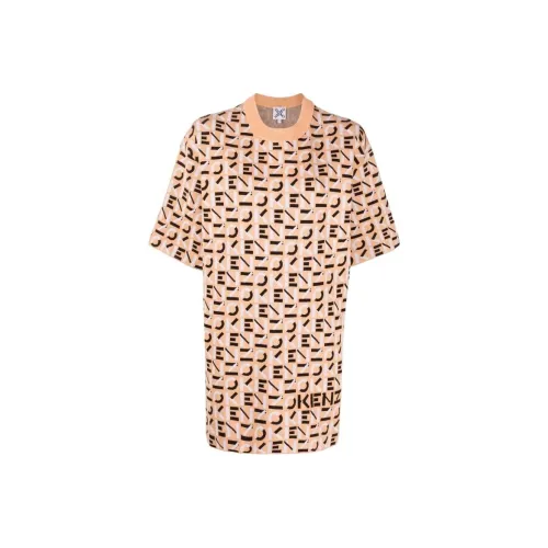 KENZO Желтые Женские Футболки