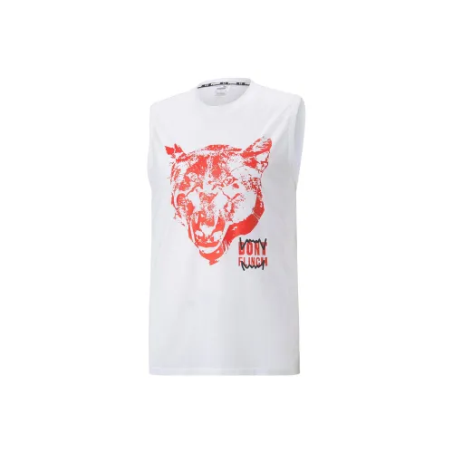 PUMA FAST BREAK Баскетбольная Джерси Мужская Белая