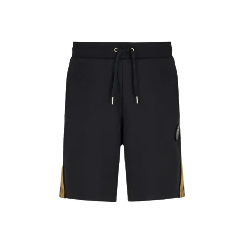 EMPORIO ARMANI EA7 SS24 Повседневные шорты Мужские Черные