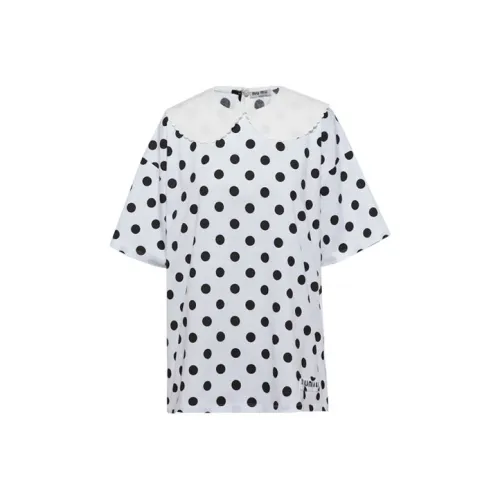 MIU MIU Стандартная футболка Women's White