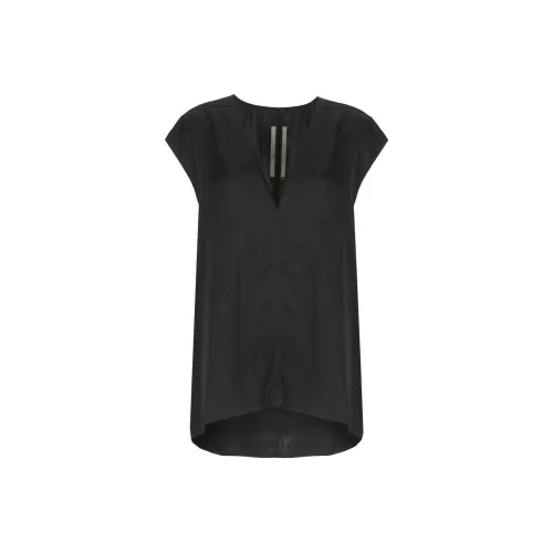 RICK OWENS RO Майка Женская Черная