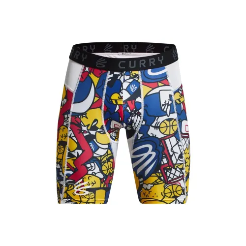 Under Armour HeatGear Белые Мужские Спортивные Шорты