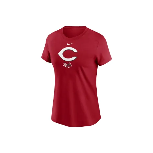 NIKE Женские футболки красного цвета