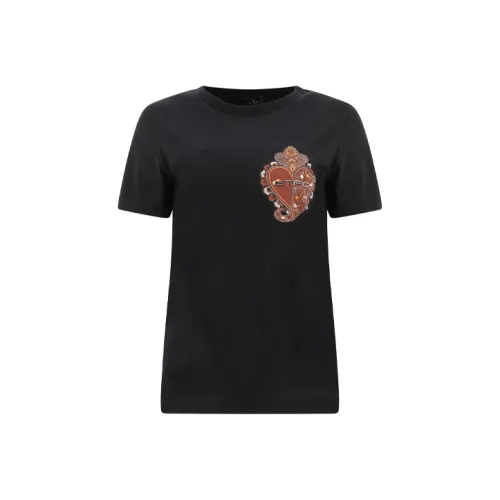 ETRO Черные Женские Т-рубашки