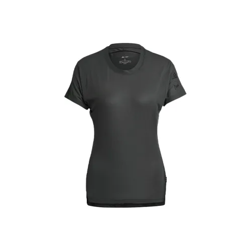 Adidas Deep Earth-коричневый Женские T-рубашки