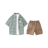 Set (верхний зеленый сетчатый + нижний хаки)