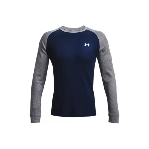 Under Armour Темно-синий Серый Мужская Спортивная Одежда