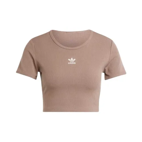 Adidas Originals T-Shirt Женская Trace Коричневый