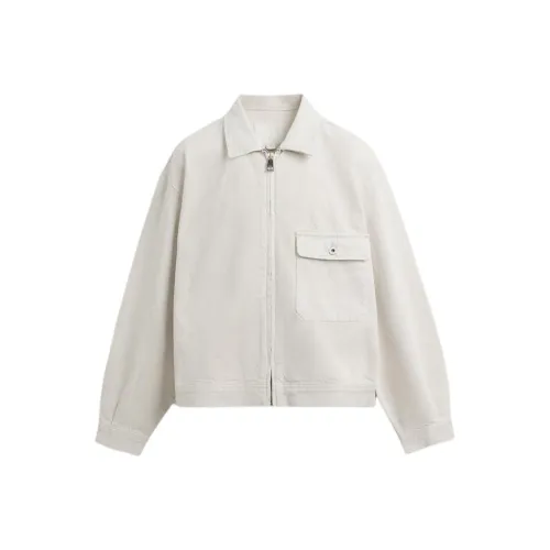 ZARA Белый Мужской Куртки
